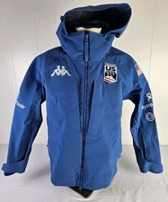 Giacca con cappuccio zip blu