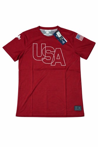 Maglietta kappa ski team - us,